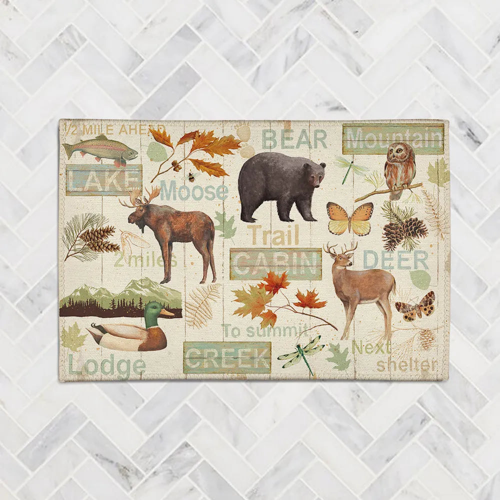 Mountain Lodge Chenille Accent Rug