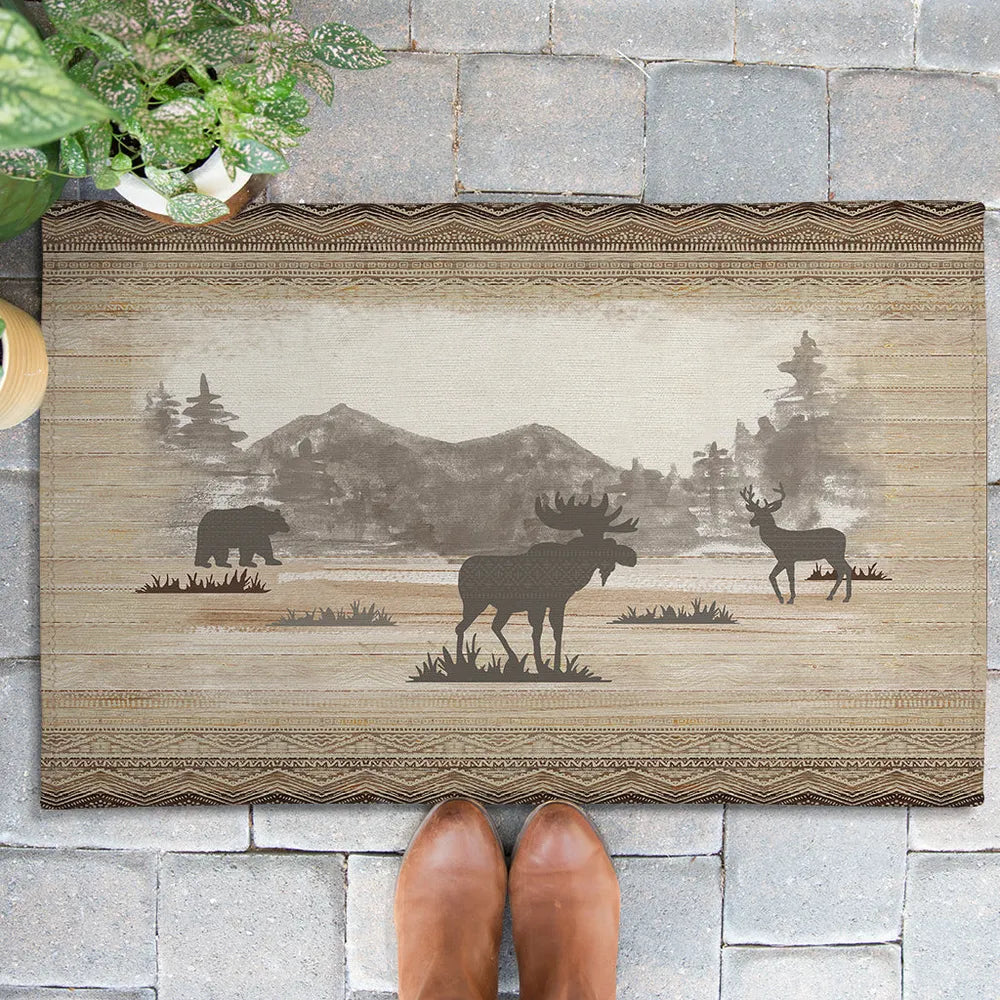 Mountain View Outdoor Door Mat