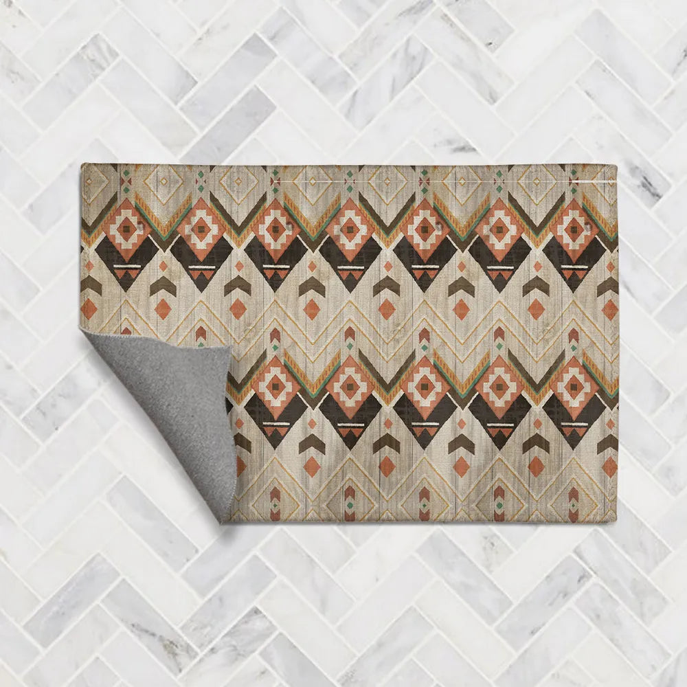 Natural Lodge Chenille Accent Rug