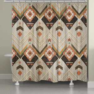 Natural Lodge Shower Curtain 