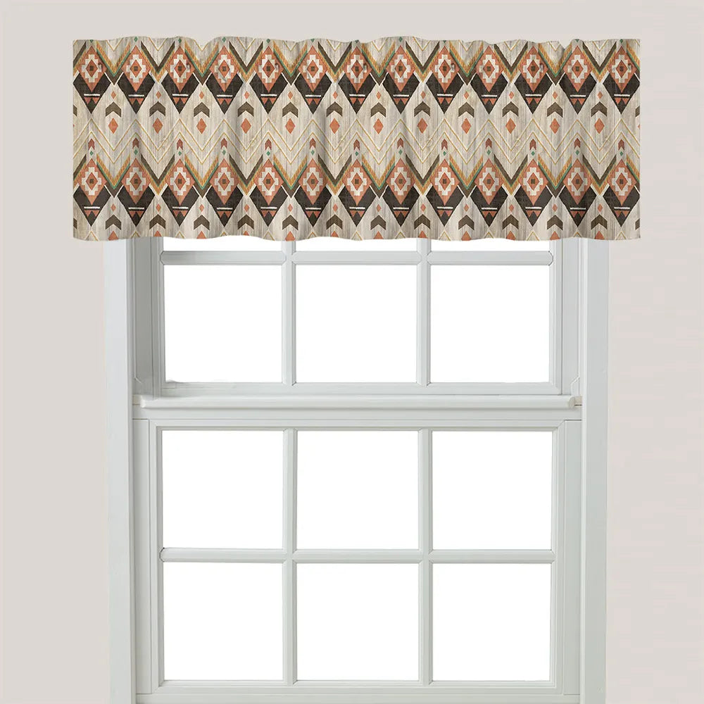 Natural Lodge Window Valance