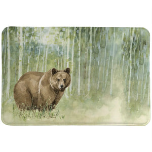 Nature's Call Bear Memory Foam Rug