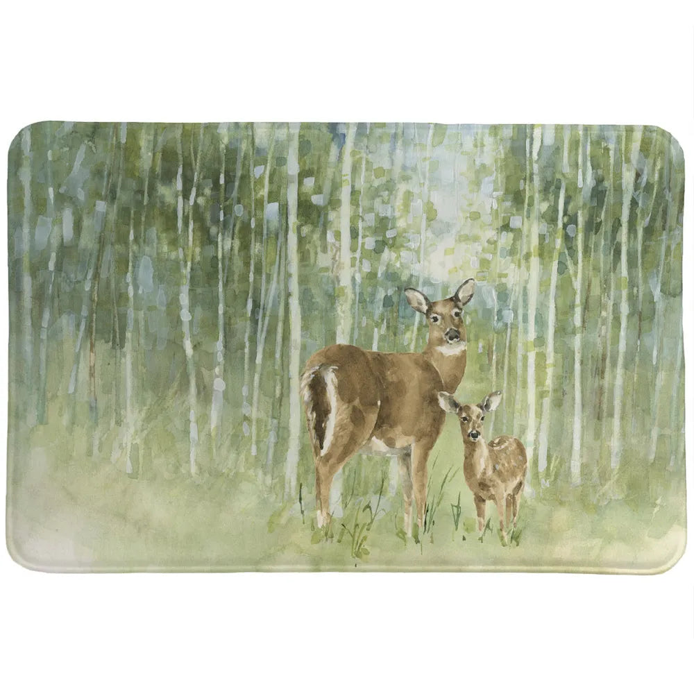 Nature's Call Deer Memory Foam Rug