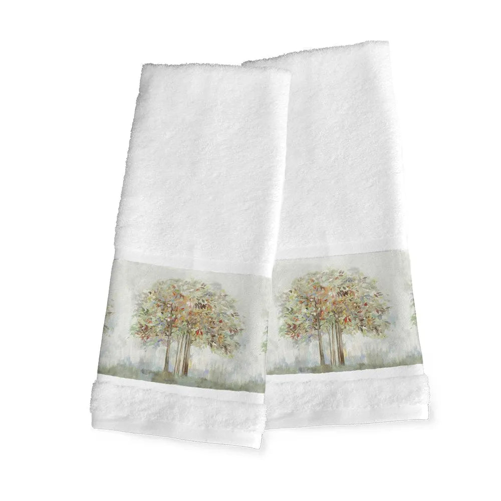 Dream Beach Shells Hand Towels - Laural Home