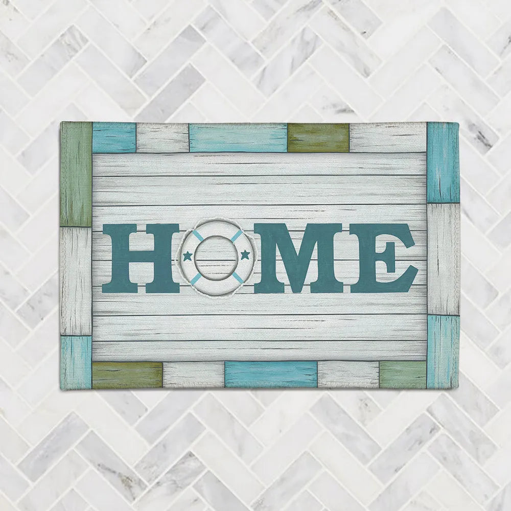 Nautical Home Chenille Accent Rug