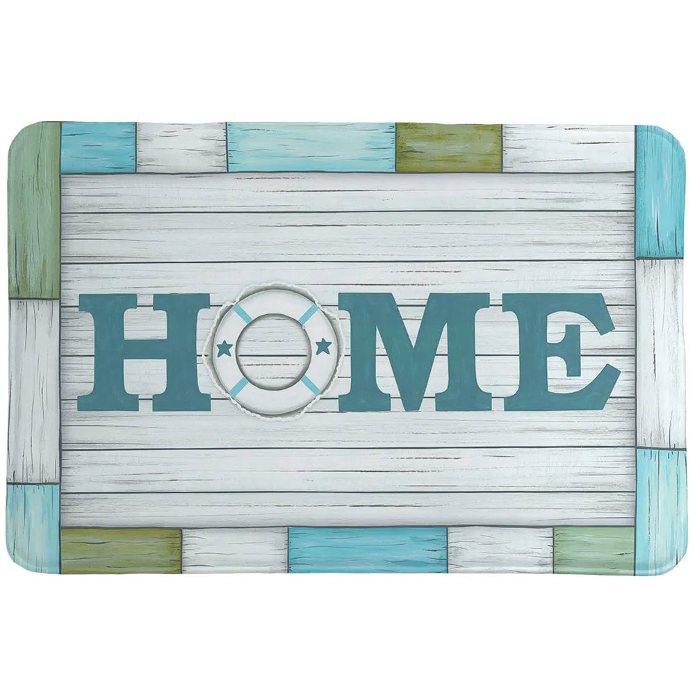 Nautical Home Memory Foam Rug