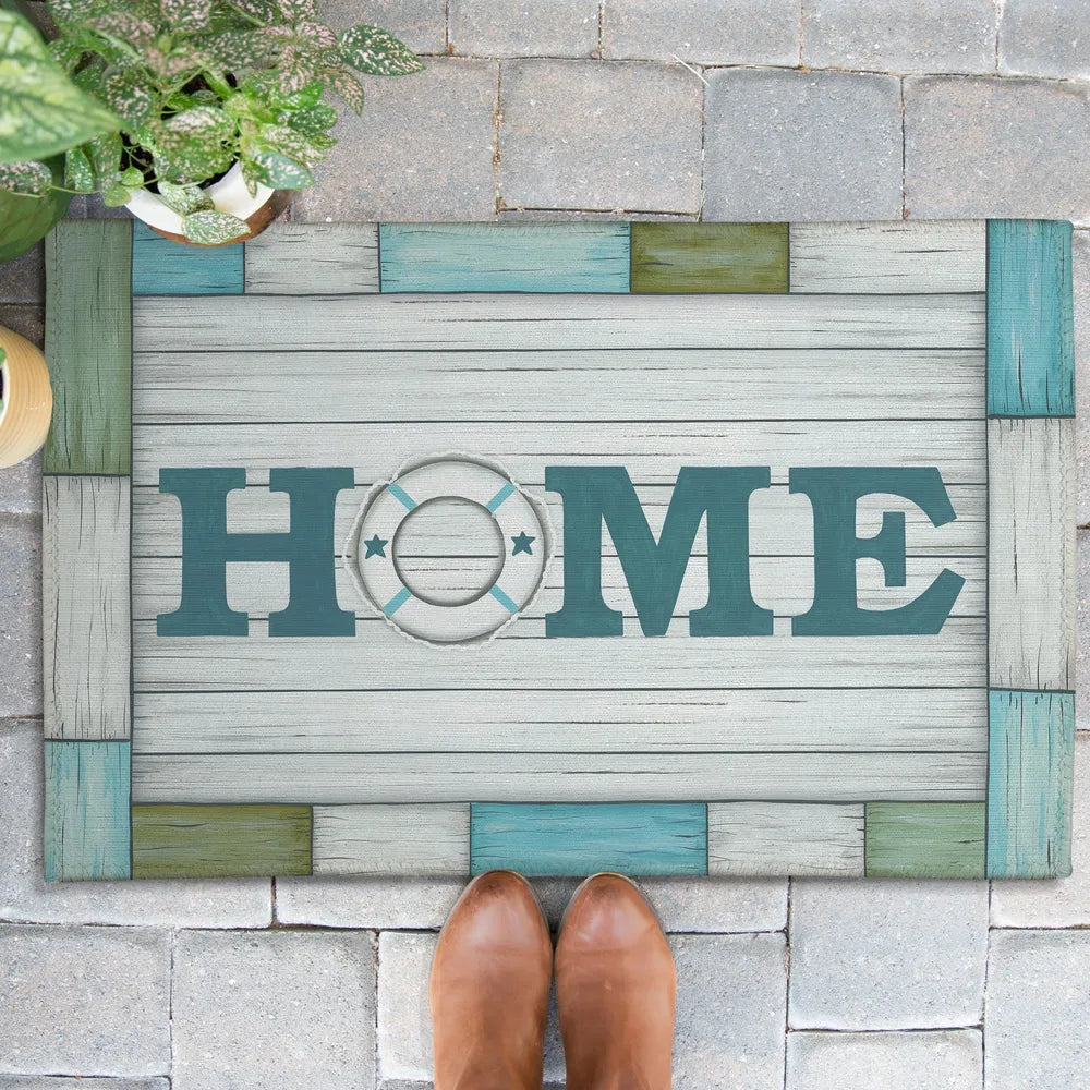 Nautical Home Outdoor Door Mat