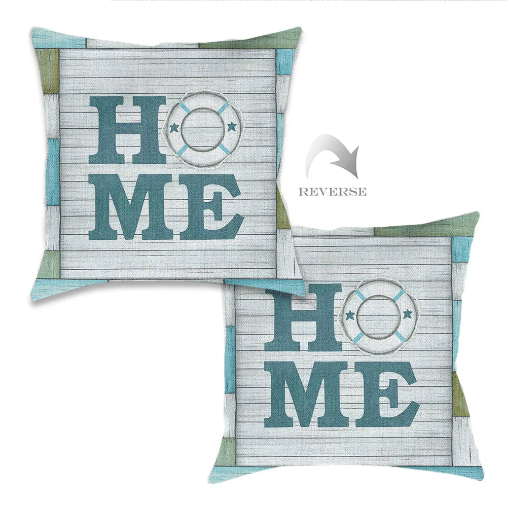 Nautical Home Indoor Woven Decorative Pillow