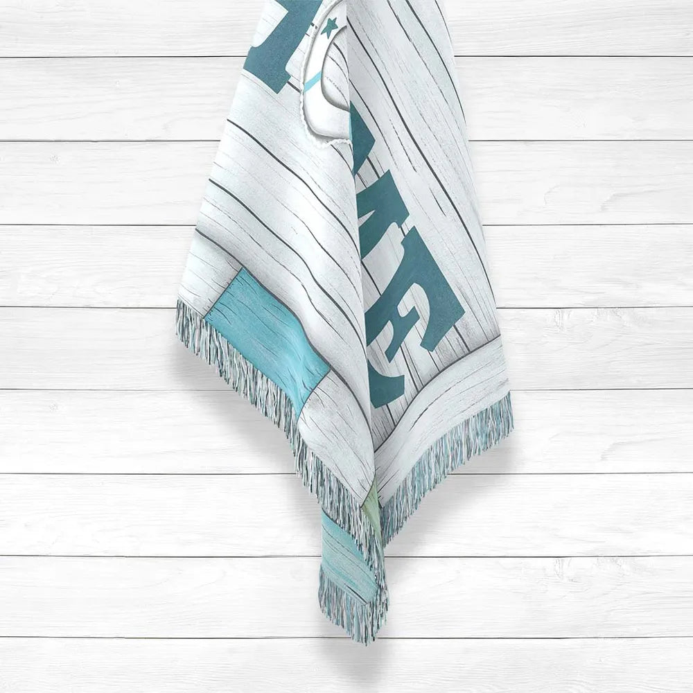 Nautical Home Woven Throw
