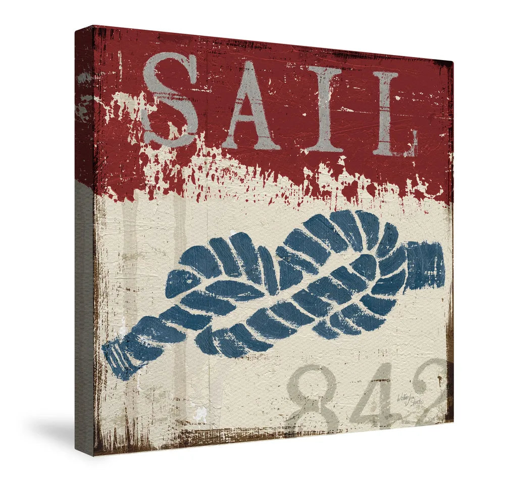 Nautical III Canvas Wall Art 