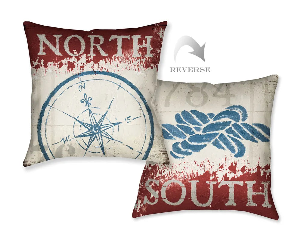 Nautical I Indoor Decorative Pillow 