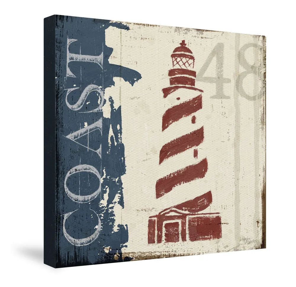 Nautical V Canvas Wall Art 