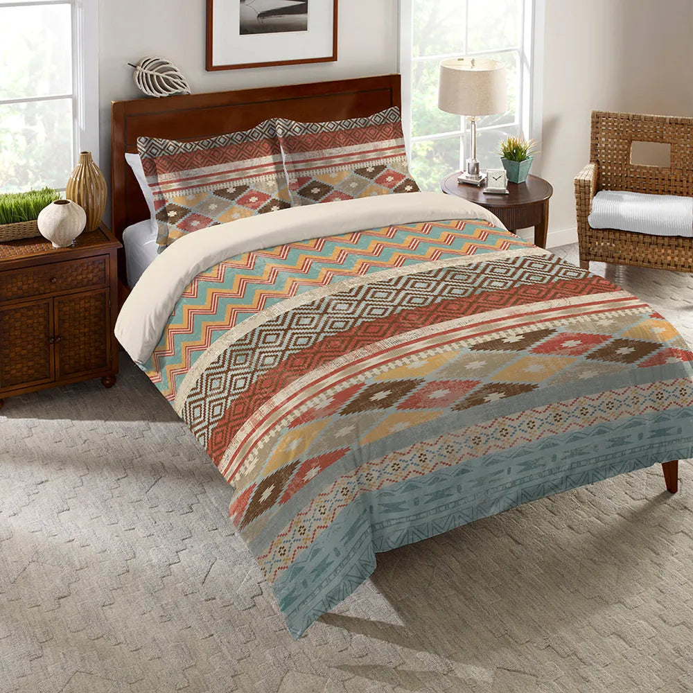 Navajo Stripe Multi Comforter
