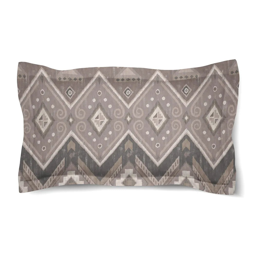 Neutral Aztec Duvet Sham