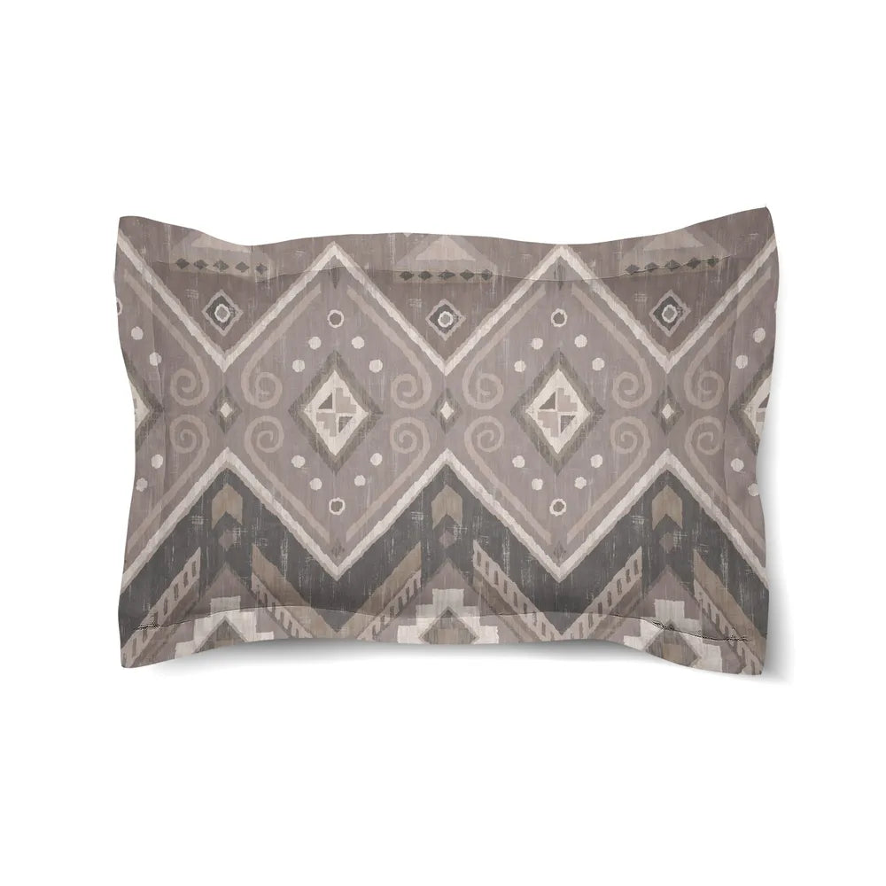 Neutral Aztec Duvet Sham