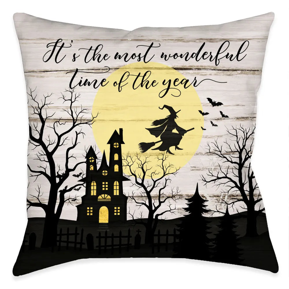 Night Hauntings Indoor Decorative Pillow