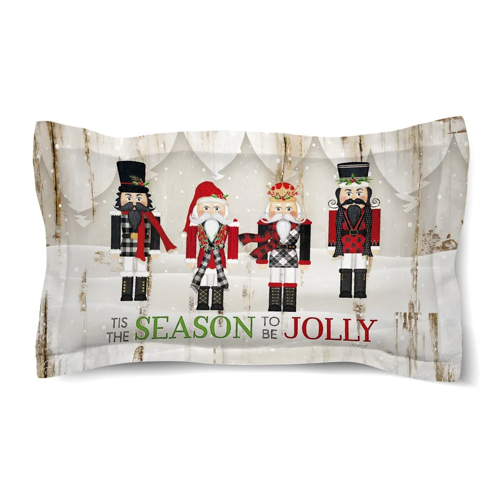 Nutcracker Christmas Comforter Sham