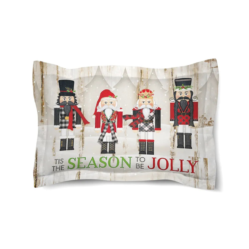 Nutcracker Christmas Comforter Sham