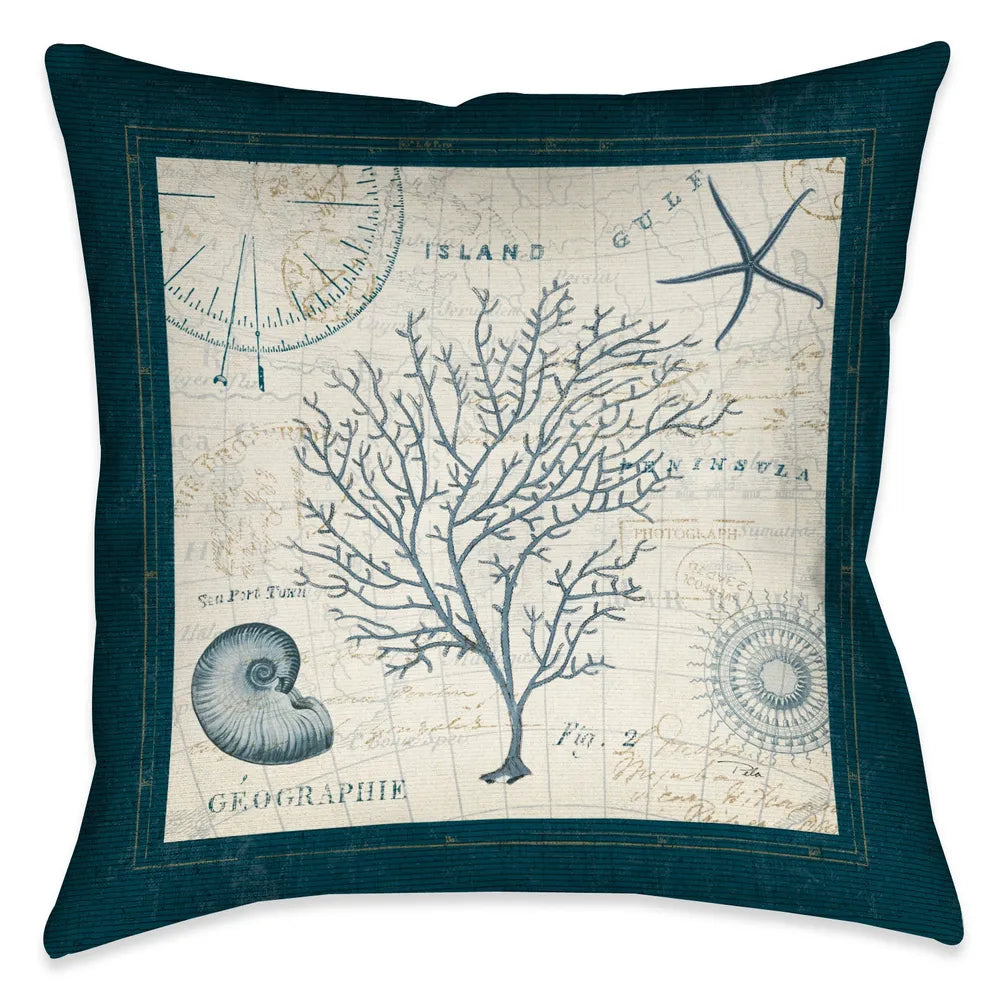 Ocean Life IV Pillow