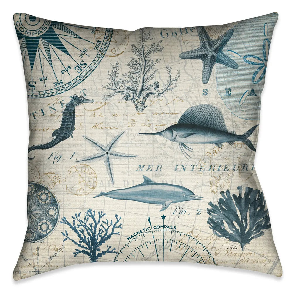 Ocean Life Pillow