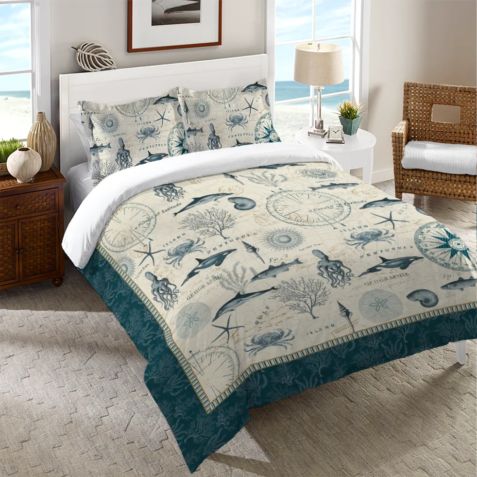Ocean Life Duvet Cover 