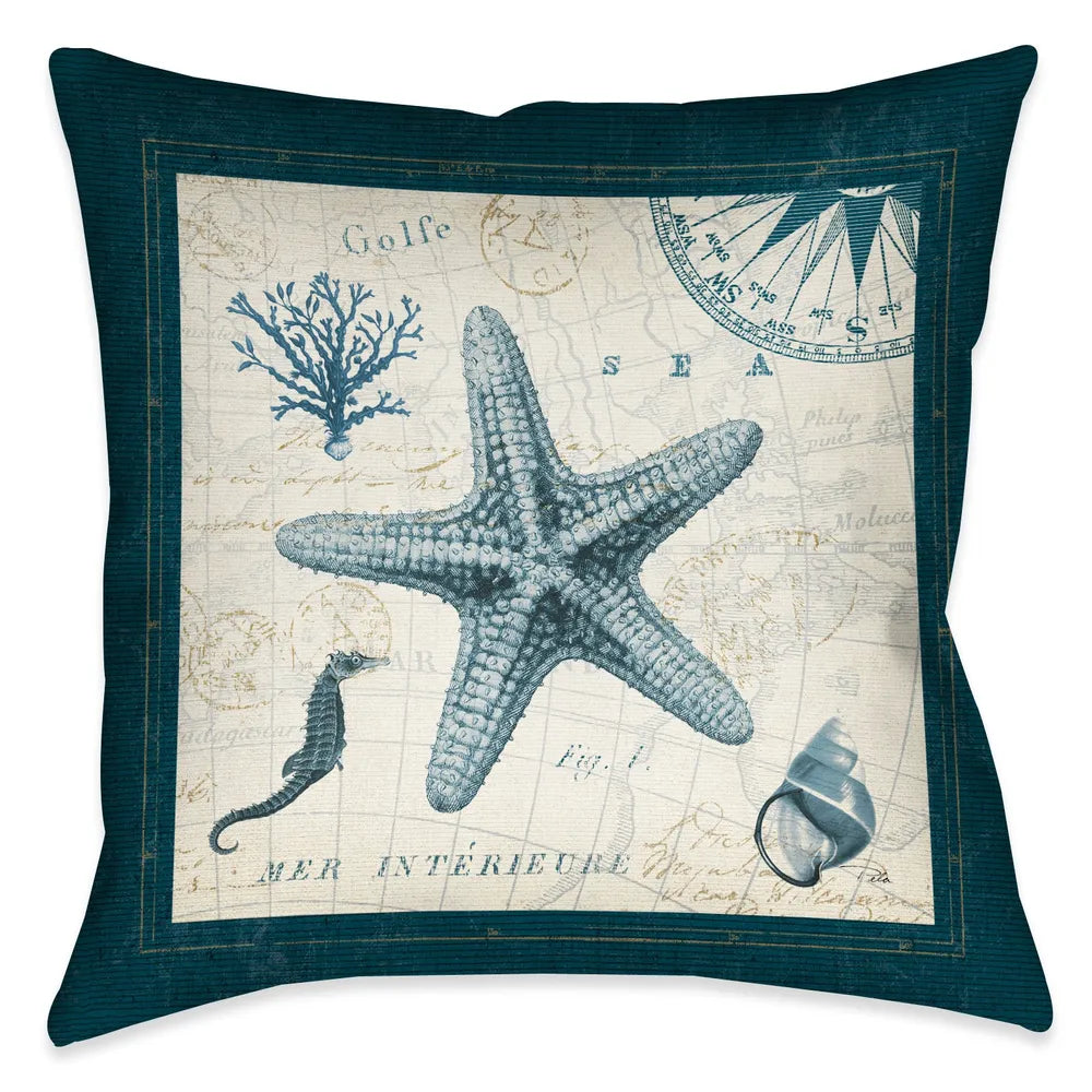 Ocean Life V Pillow