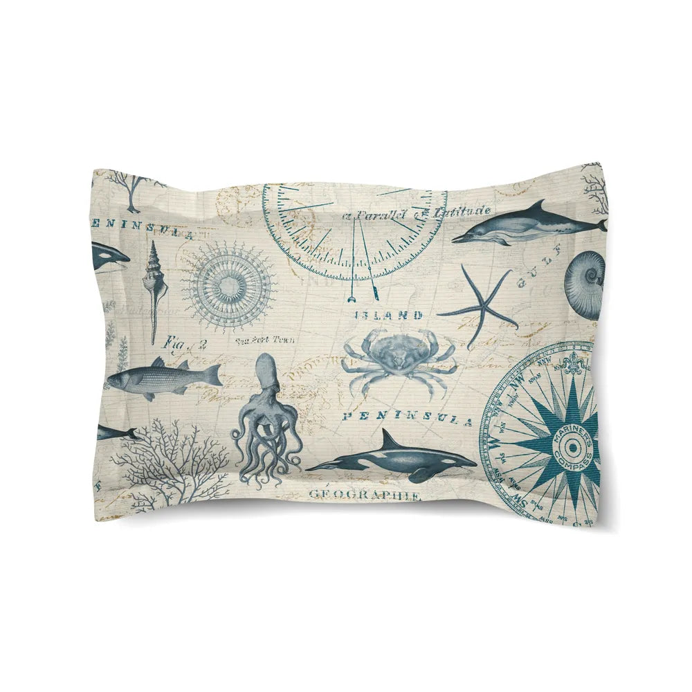 Ocean Life Duvet Sham