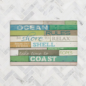 Ocean Rules Chenille Accent Rug