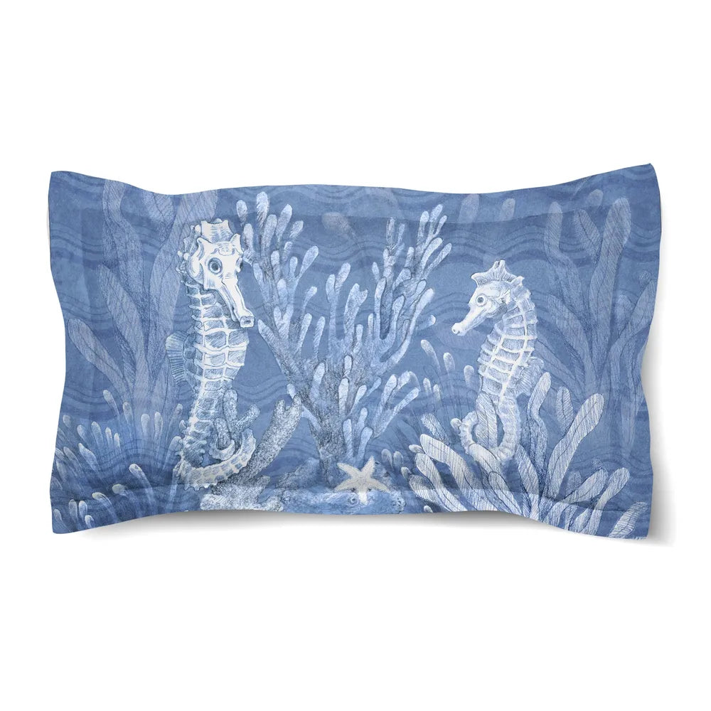 Ocean Wave Comforter Sham