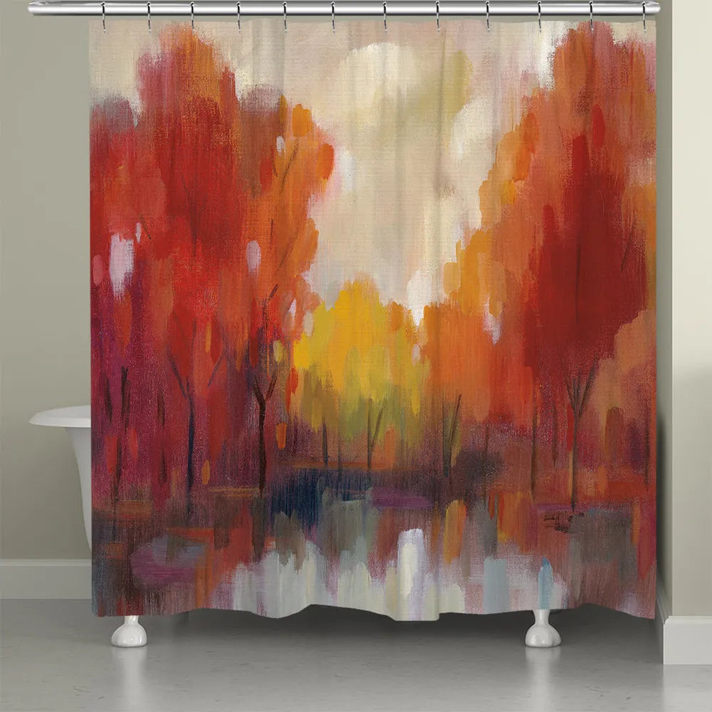 October Memories Shower Curtain
