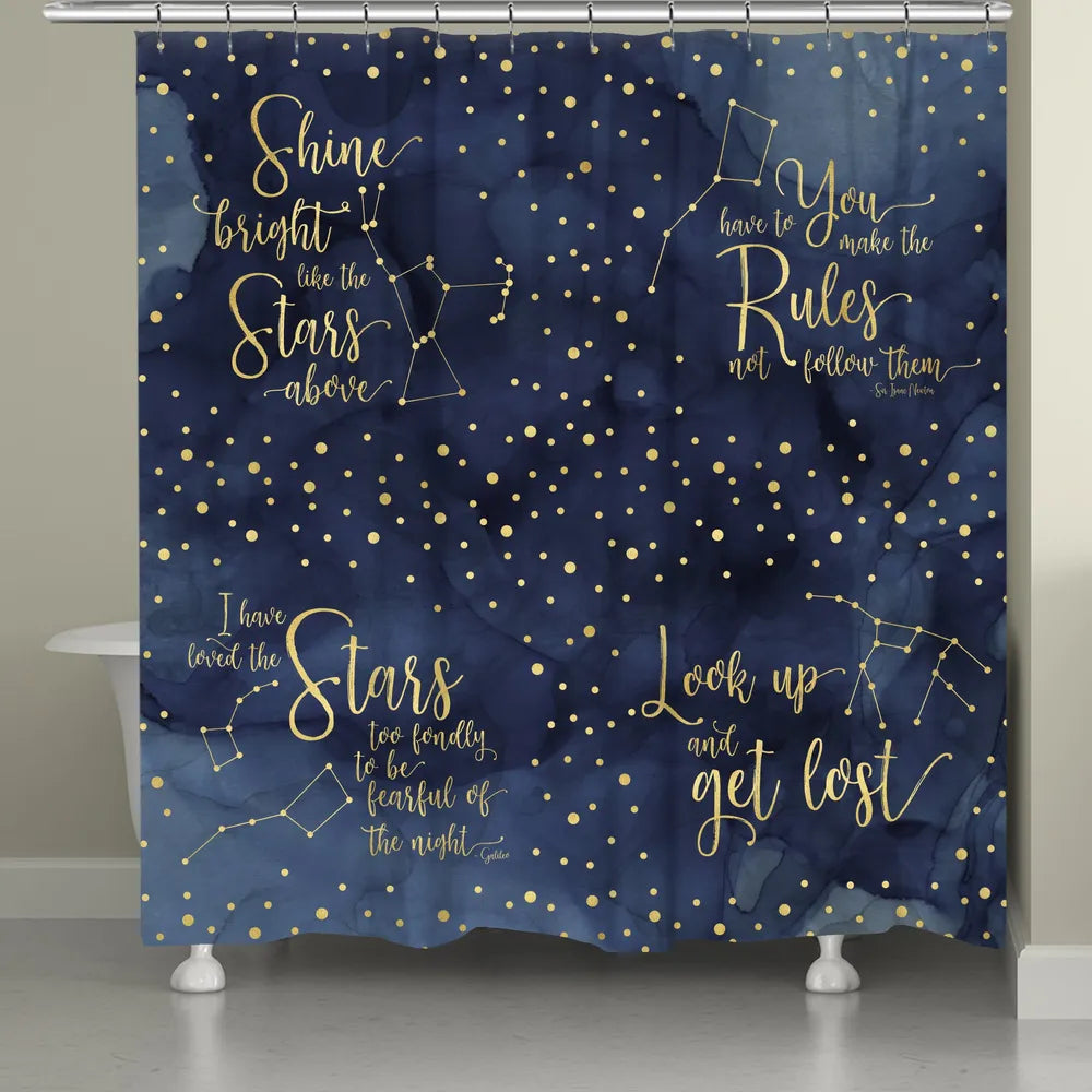 Oh My Stars Shower Curtain