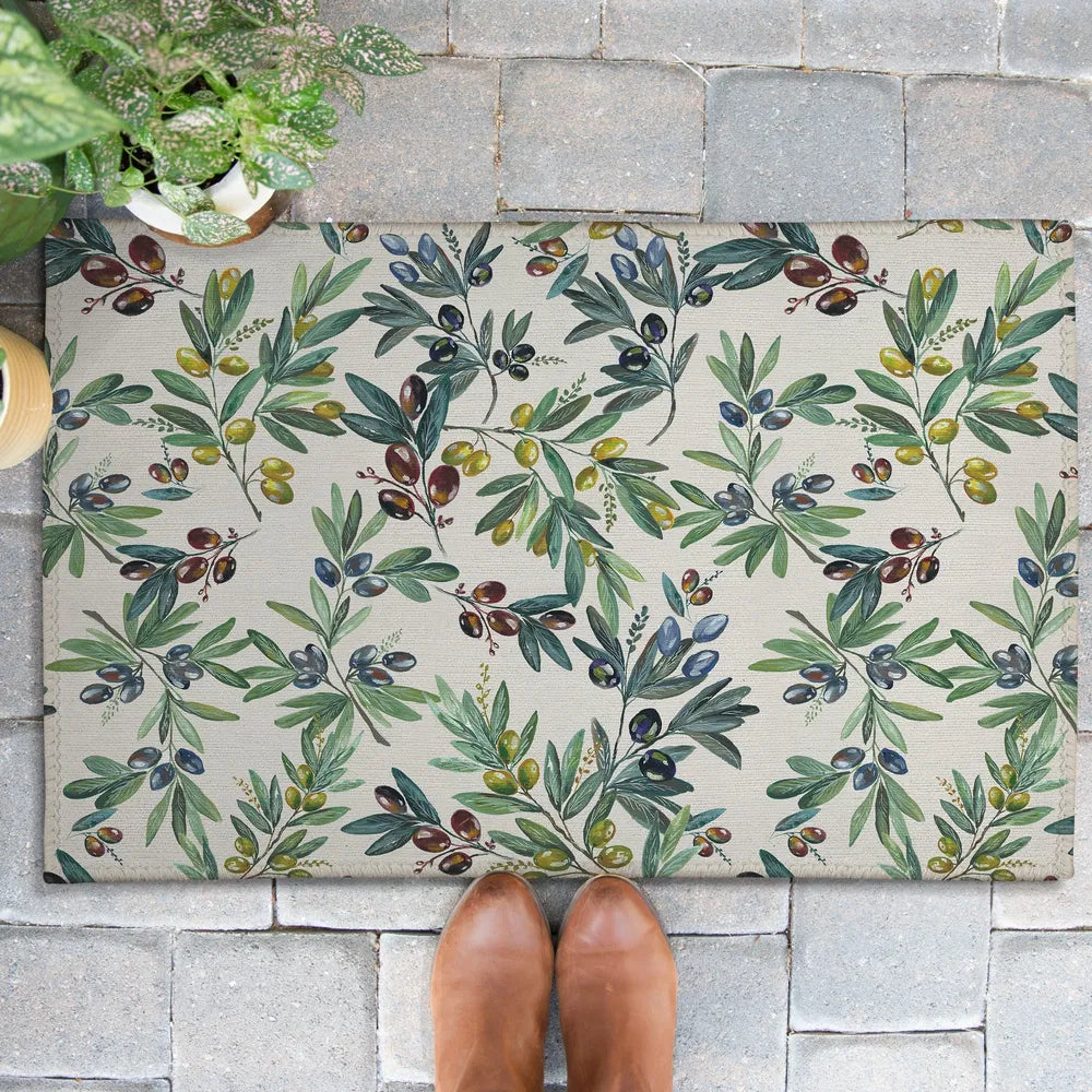 Olive Grove Outdoor Door Mat