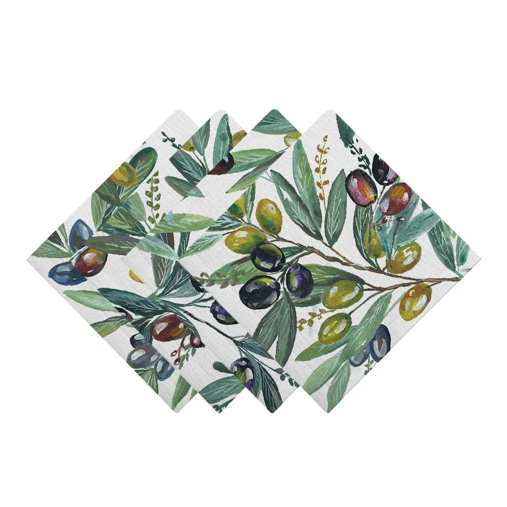 Olive Grove Napkin Set of 4