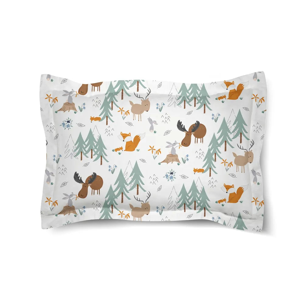 Outdoor Critters Camping Comforter Sham