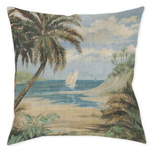 Palm Bay Indoor Woven Decorative Pillow