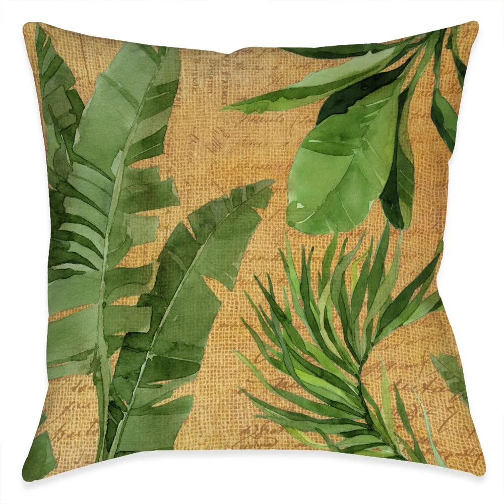 Palm Isle Outdoor Decorative Pillow