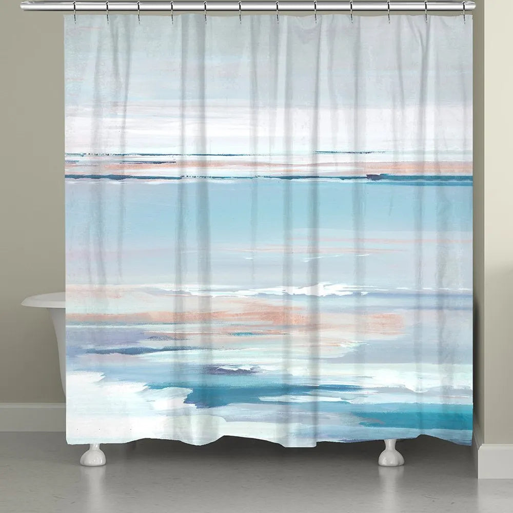 Pastel Horizon Shower Curtain