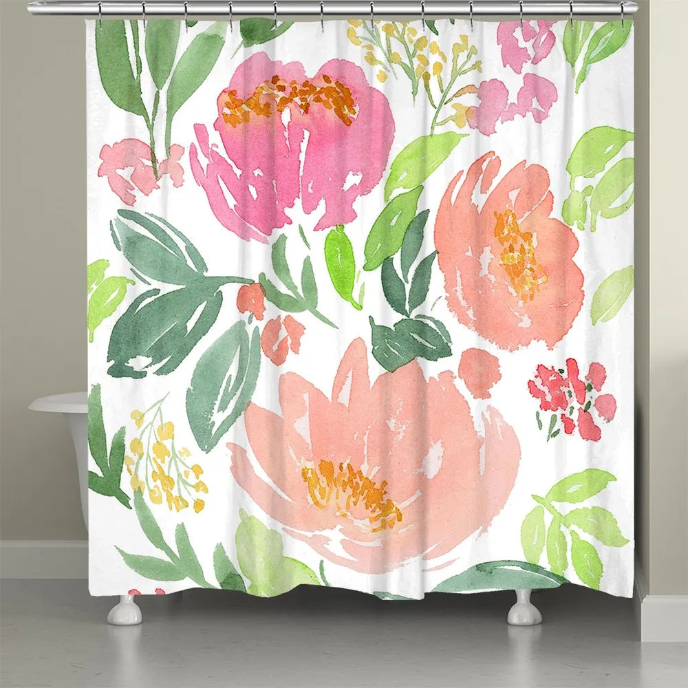 Penelope's Blooms Shower Curtain