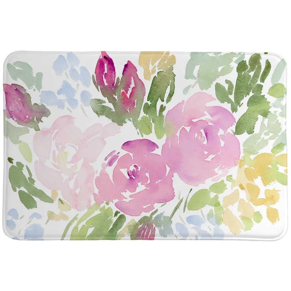Penelope's Poppies Memory Foam Rug