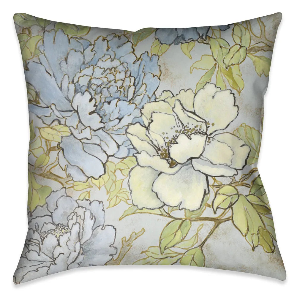 Peony Fascination II Indoor Decorative Pillow