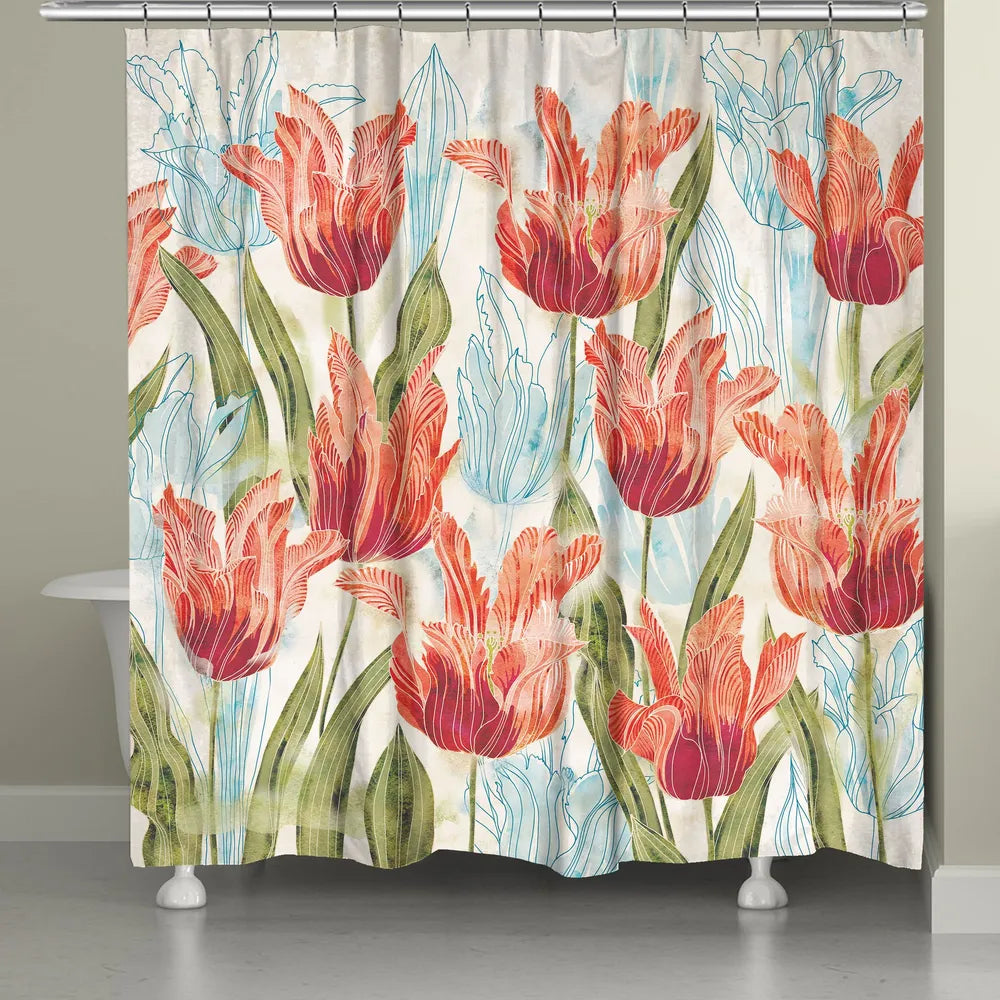 Perennial Garden Shower Curtain 