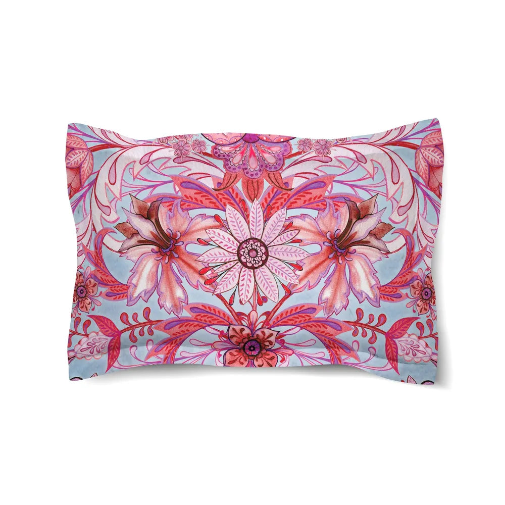 Pink Kaleidoscope Duvet Sham