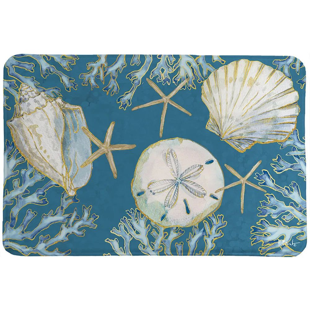 Playa Shells Memory Foam Rug