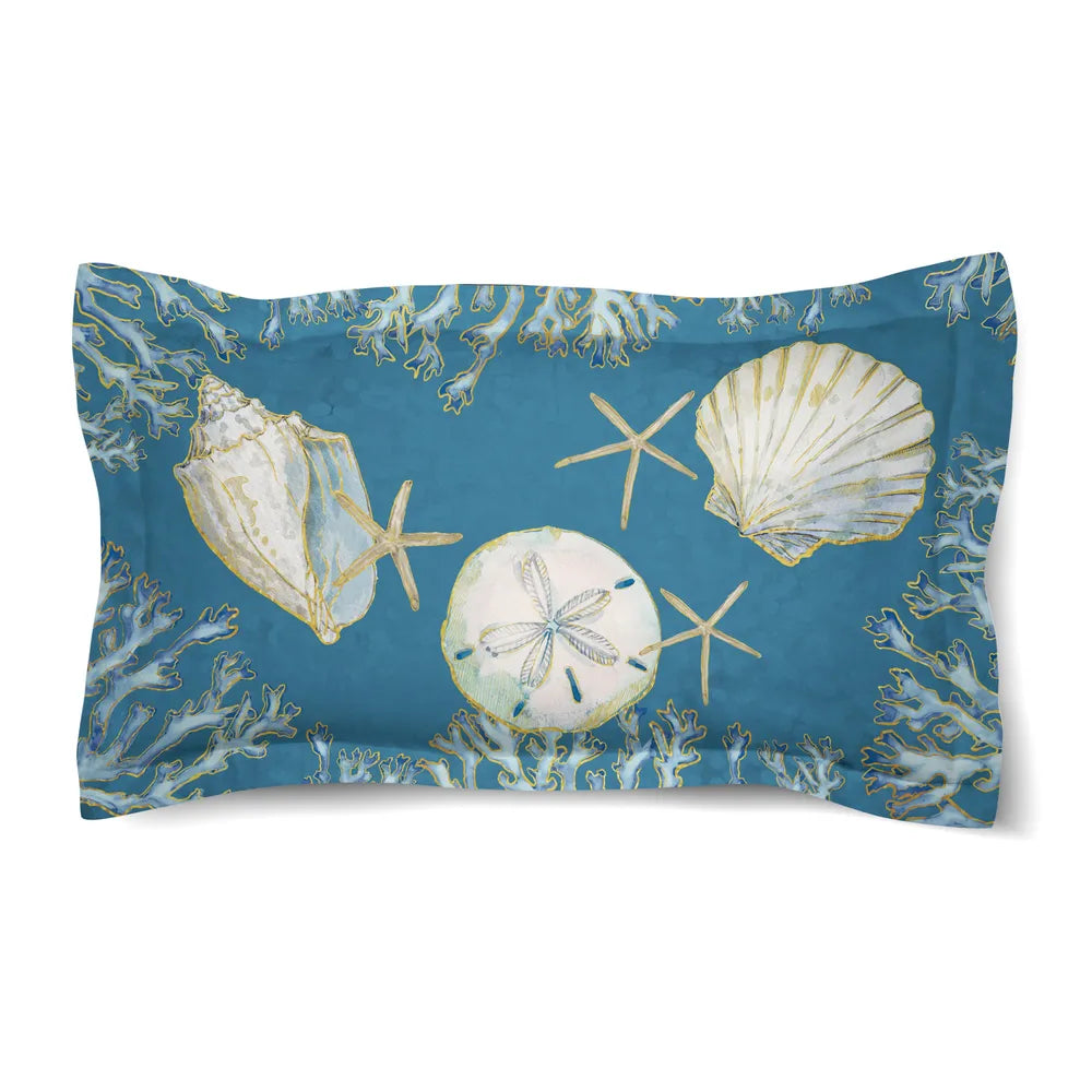 Playa Shells Comforter Sham