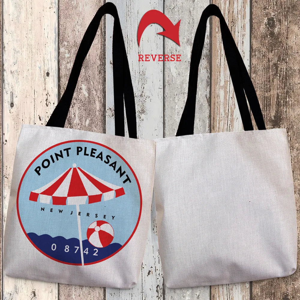 Point Pleasant II Canvas Tote Bag 