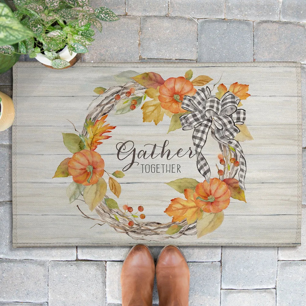 Gather Together Outdoor Door Mat