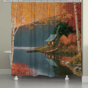 Quiet Evening Shower Curtain 