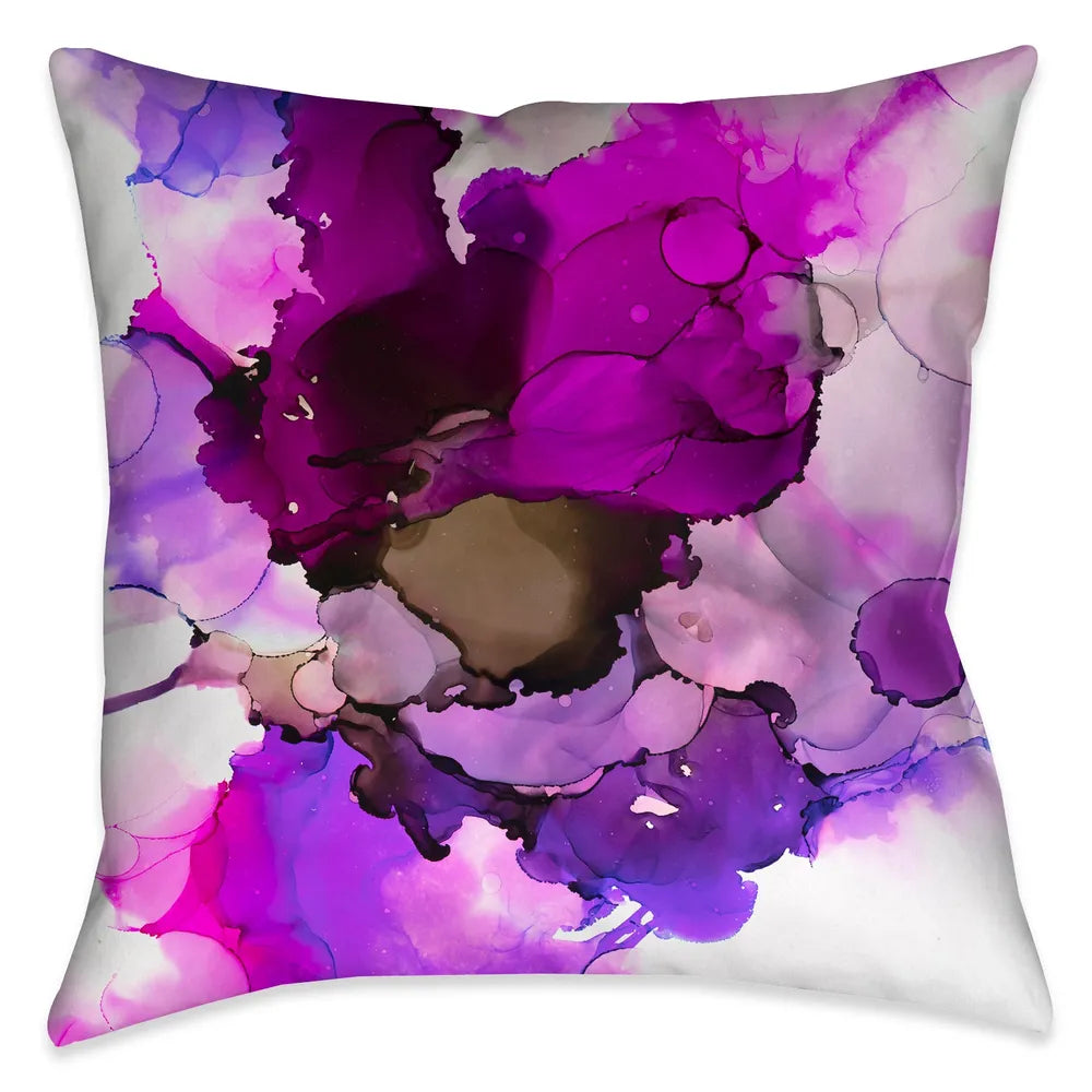 Radiant Jewel Tones Outdoor Decorative Pillow