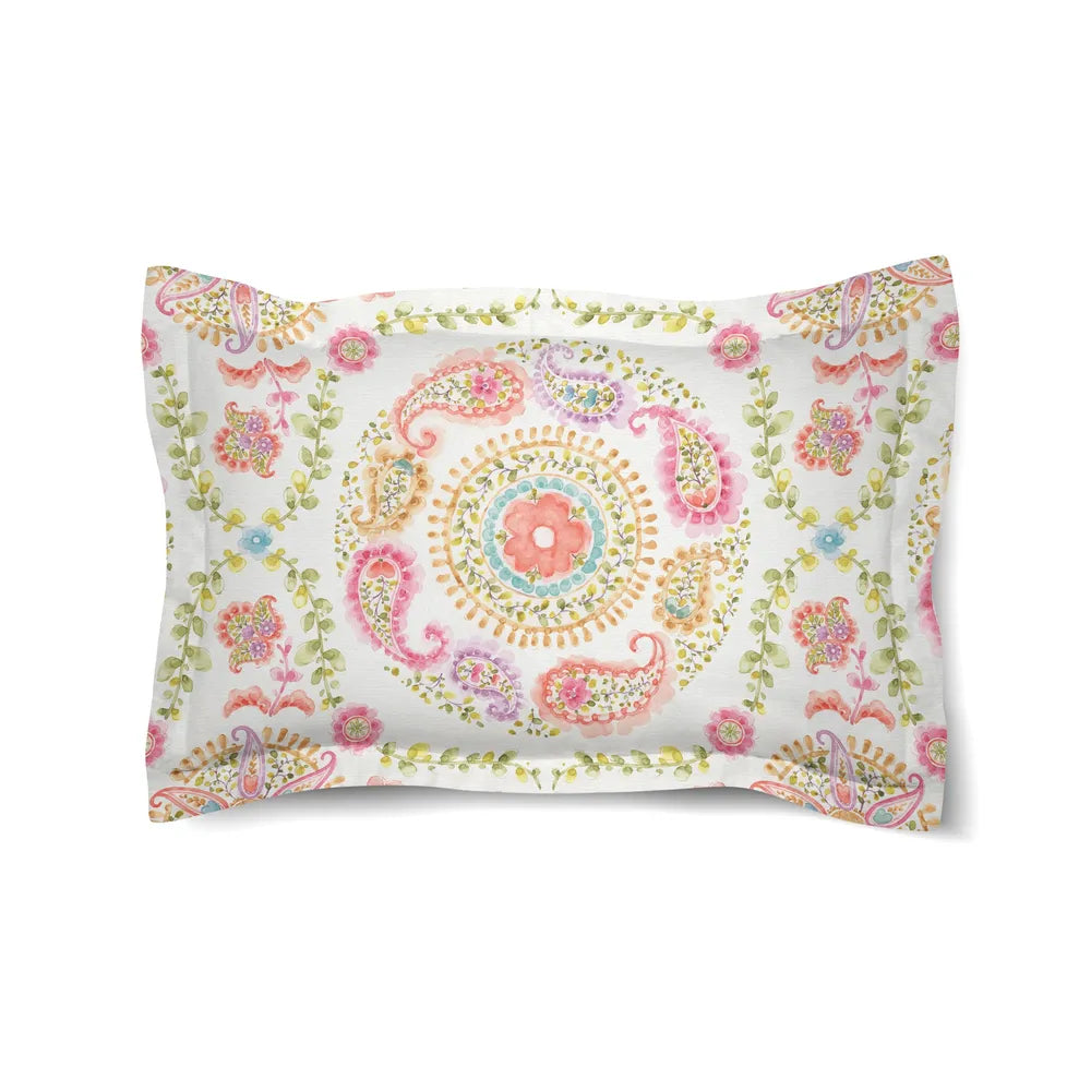 Rainbow Medallions Duvet Sham