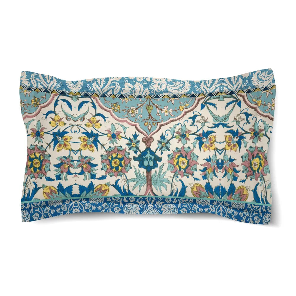 Royal Blue Bohemian Tapestry Duvet Sham
